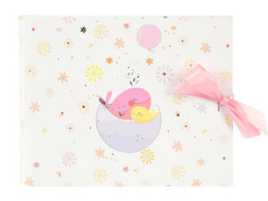 Goldbuch Little Whale Pink vendégkönyv