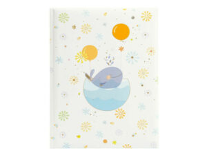 Goldbuch Little Whale kék vendégkönyv