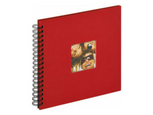 Walther Fun 26x25 spirálalbum piros