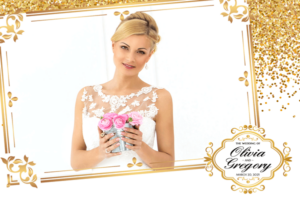 Glamorous Sparkle Postcard