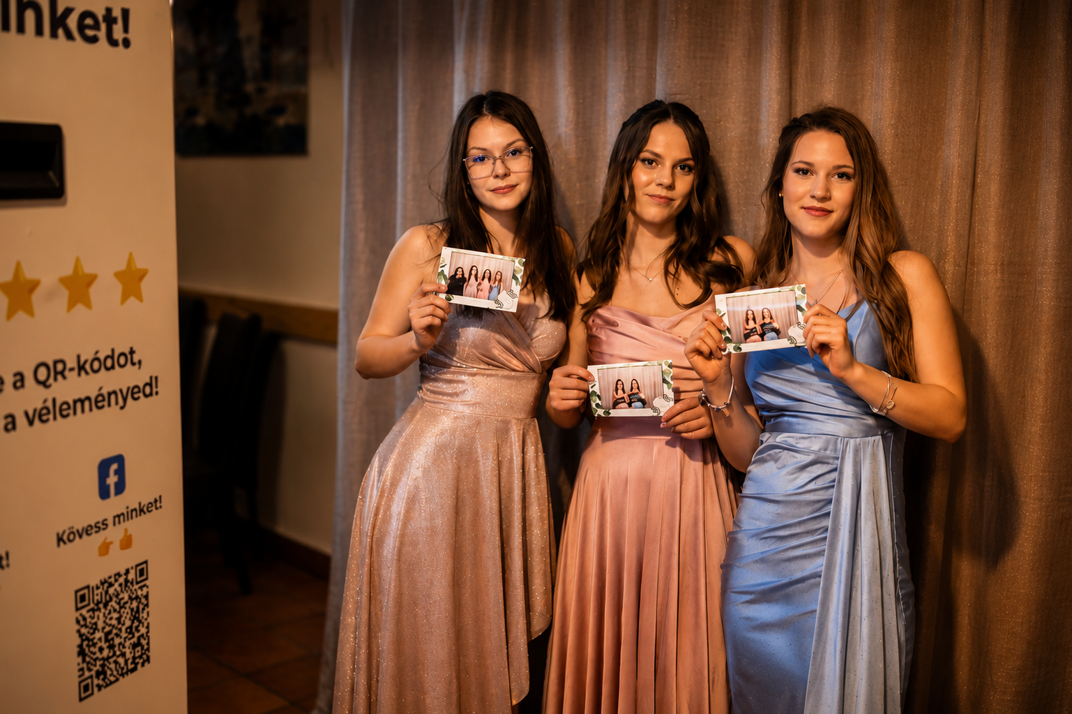 Szelfigép Debrecen rendezvényen azonnali fotónyomtatással